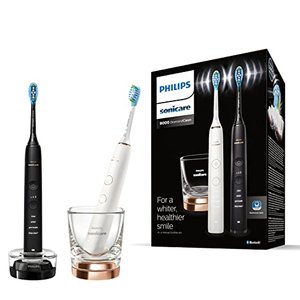 Philips Sonicare DiamondClean 9000 Elektrische Schallzahnbürste mit App (Modell HX9914/57)