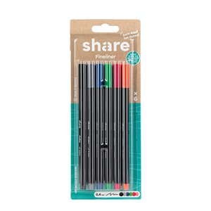 share Fineliner 6er Set