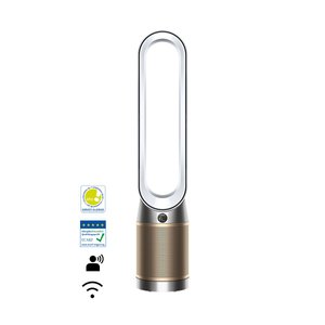 Dyson Purifier Cool Formaldehyde Luftreiniger mit Ventilatorfunktion (Weiß/Gold)