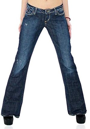 Miss Sixty Extra Low Ty Damen Bootcut Jeans