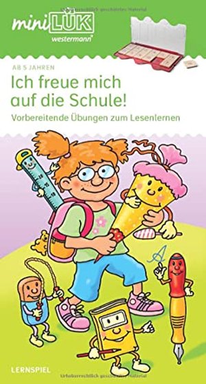 miniLÜK-Übungshefte: miniLÜK: Vorschule: Ich freue mich auf die Schule 1: Vorbereitende Übungen zum 