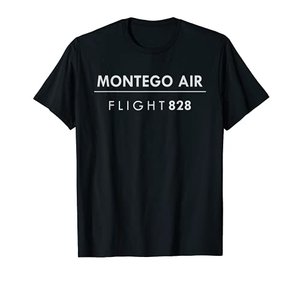 T-Shirt „Manifest “: Jamaica Montego Air Flight 828