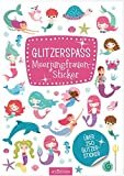Glitzerspaß Meerjungfrauen-Sticker