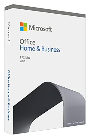 Microsoft Office 2021 Home & Business | 1 PC (Windows 10/11) / Mac, Dauerlizenz
