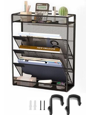 5-stöckiger Netz-Wandordner