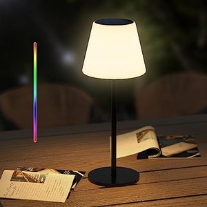 Ecvivk Solar Tischlampe Outdoor