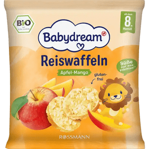 Babydream Bio Reiswaffeln Apfel-Mango