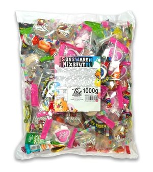 Bunte Mischung für Pinata