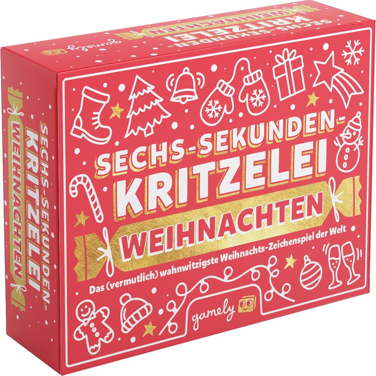 Gamely Sechs-Sekunden-Kritzelei Weihnachten