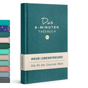 6-Minuten Tagebuch für Erwachsene (Das Original)