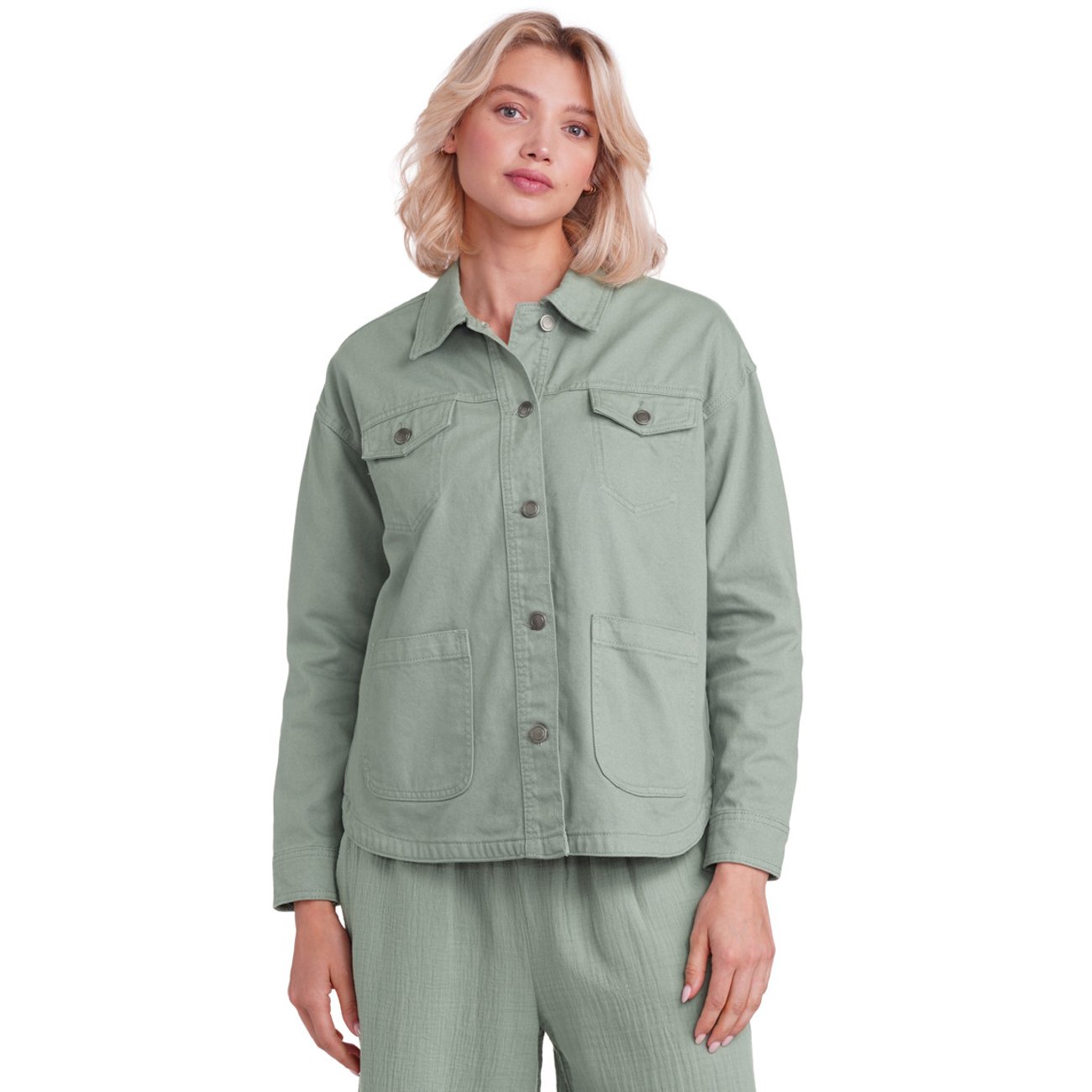 Frühlingsjacke in Denim-Optik
