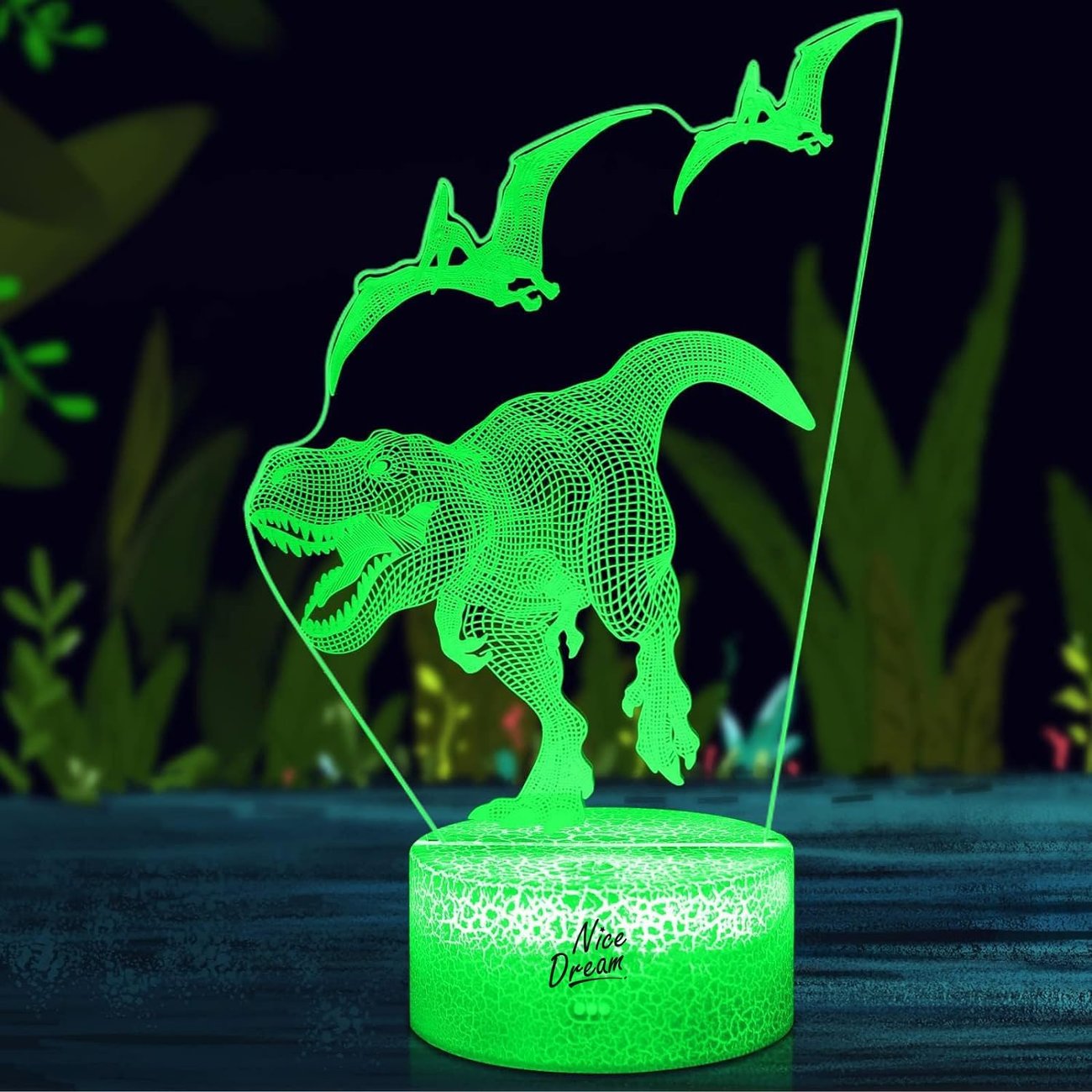 Nice Dream Dinosaur 3D-Nachtlicht