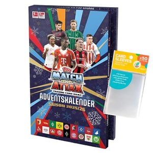 Bundle mit Match Attax Bundesliga 2025/2026-1 Adventskalender