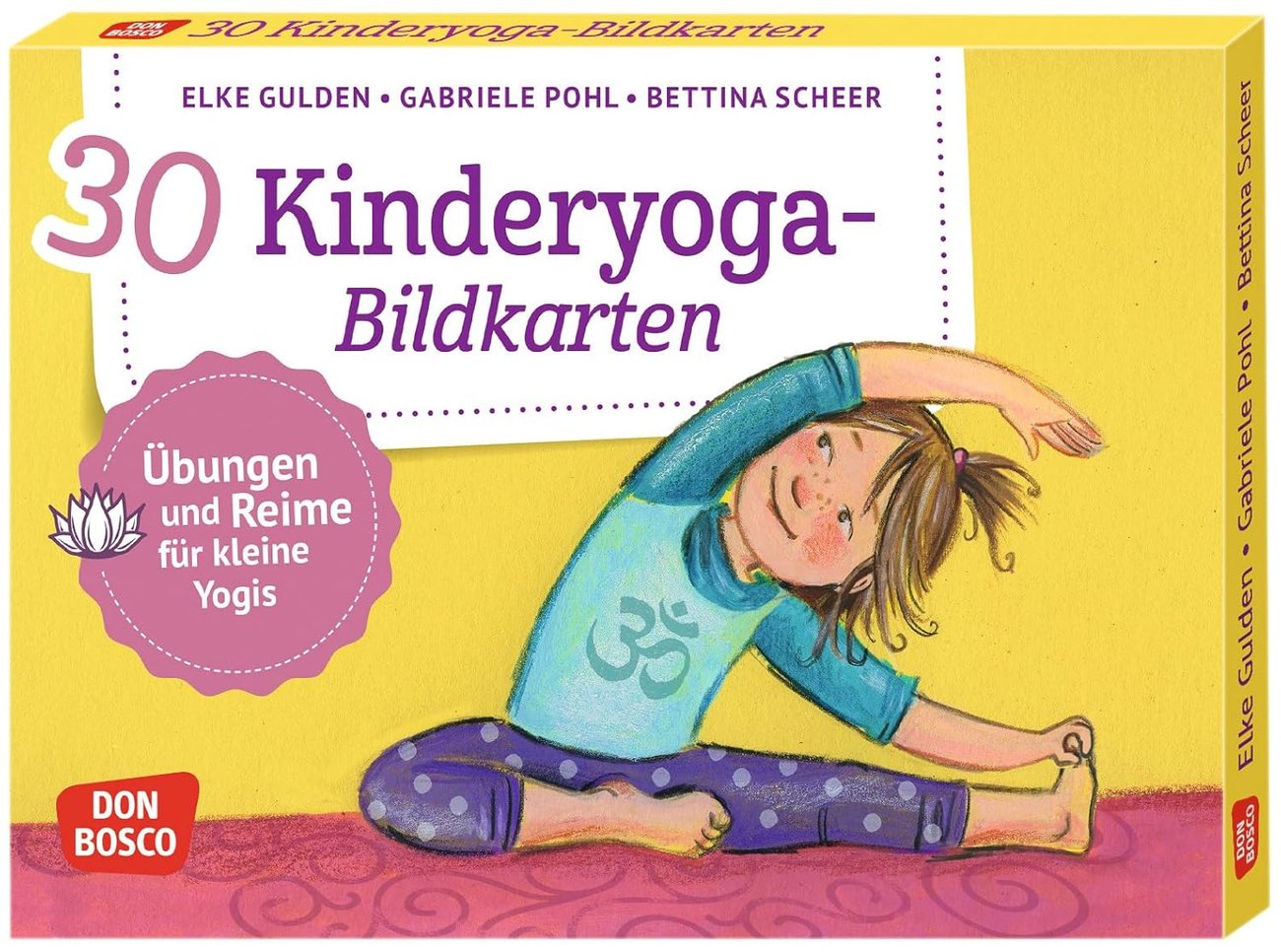 30 Kinderyoga-Bildkarten. Übungen und Reime für kleine Yogis