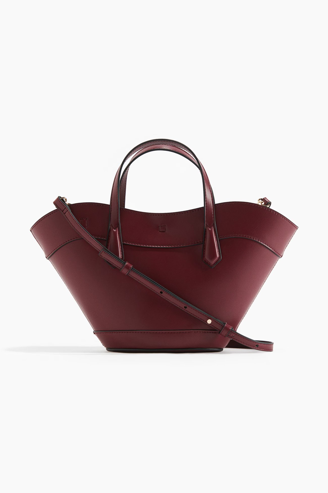 Crossbody-Tasche in Weinrot