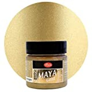 Viva Decor®️ Maya Gold Acrylfarbe mit Metallic Effekt
