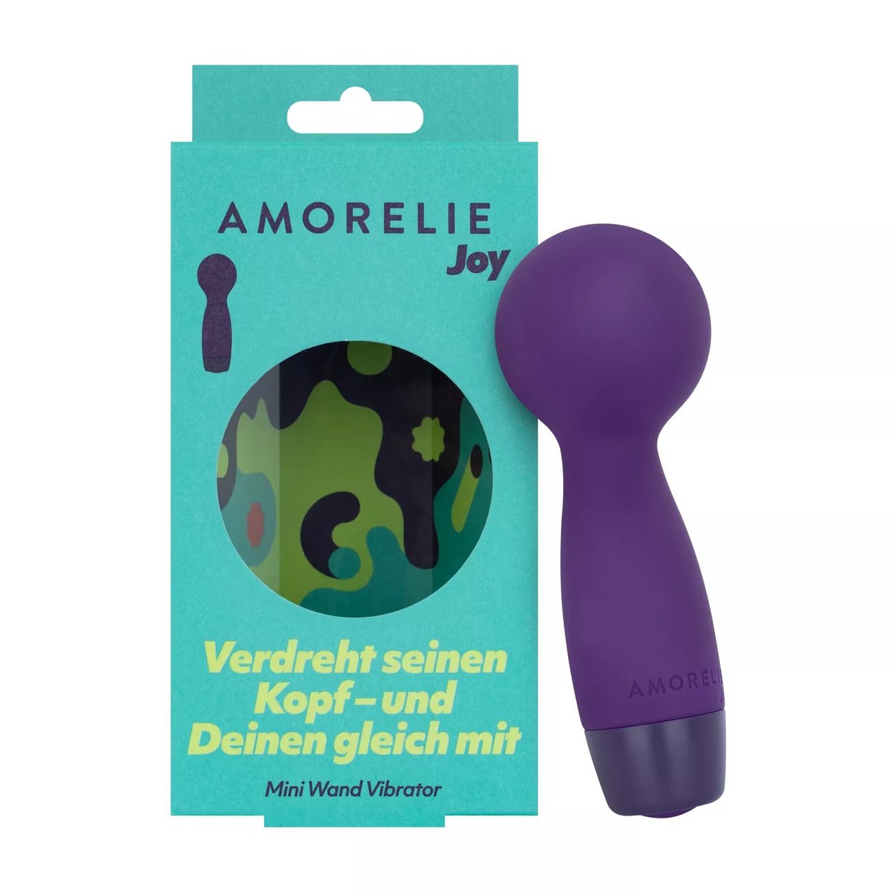 AMORELIE Joy »Turn« Mini-Wand-Massager 