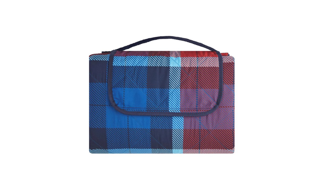 Picknickdecke mit Tragegriff, 200 x 200 cm
