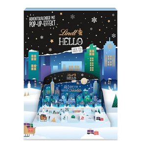 Hello-Adventskalender Pop Up von Lindt