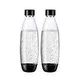 SodaStream DuoPack Fuse 2x 1L KST-Flasche - spülmaschinengeeignet (BPA frei) - Ersatzflaschen für So