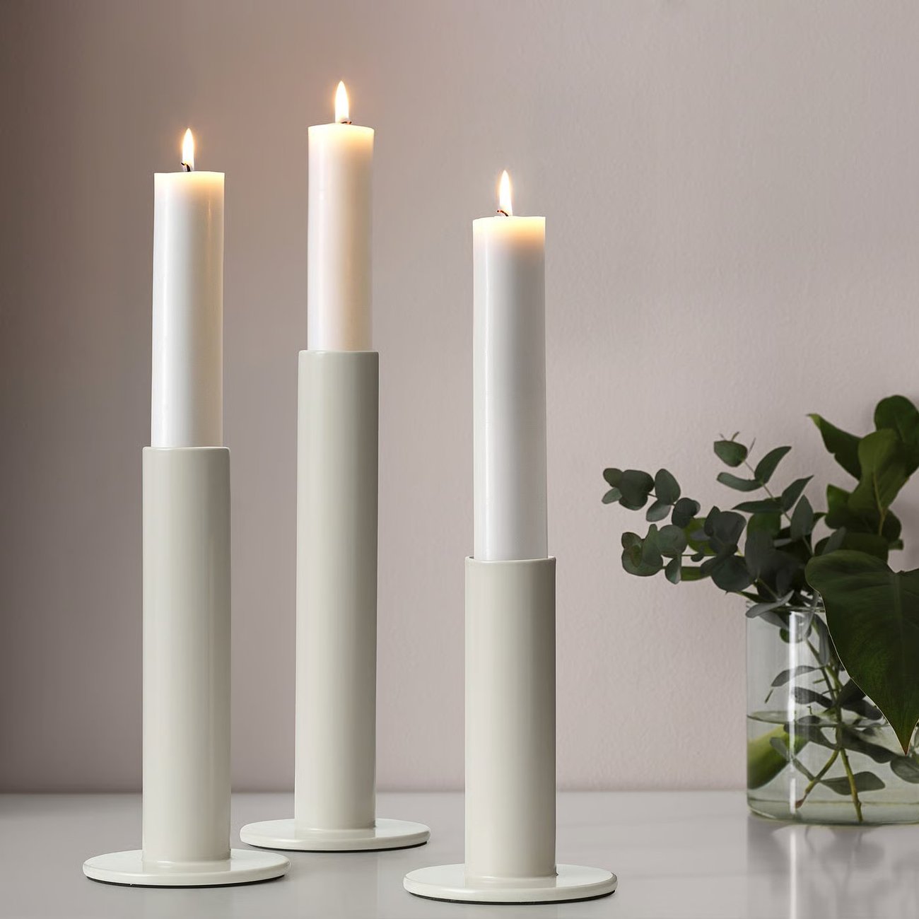 TUVKORNELL Kerzenhalter 3 Stück