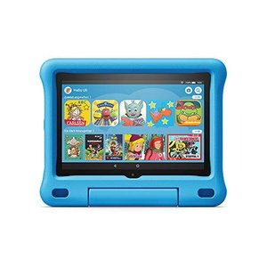 Fire HD 8 Kids-Tablet | Ab dem Vorschulalter | 8-Zoll-HD-Display, 32 GB, blaue kindgerechte Hülle
