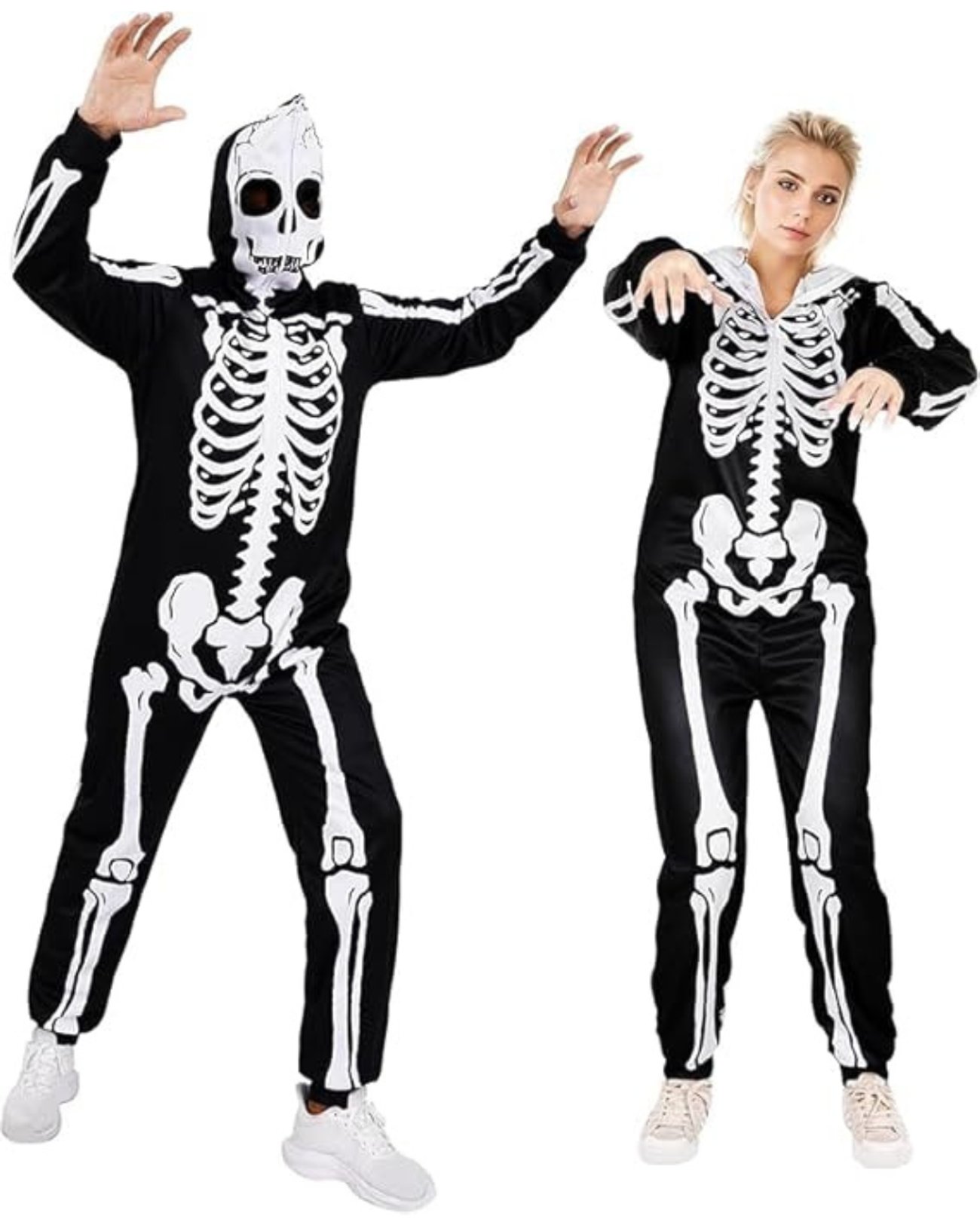 Evolyline Skelett-Jumpsuit