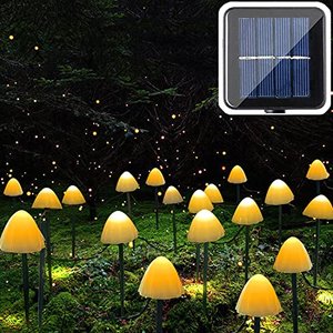 LED-Solar-Pilzlampen