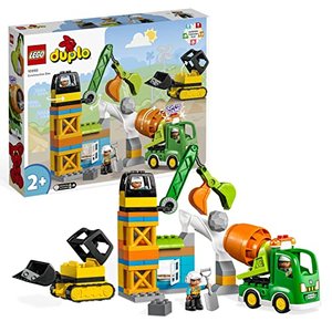 LEGO DUPLO Baustelle mit Baufahrzeugen