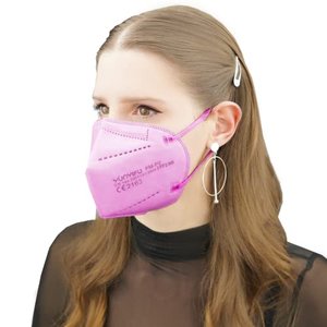 ProMedicalCare. Mundschutz FFP2 Maske rosa, Mundschutz Maske FFP2 pink, 10er Pack