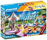 PLAYMOBIL Family Fun 70558 Großer Vergnügungspark, Inkl. Lichteffekt, Für Kinder von 4 - 10 Jahren