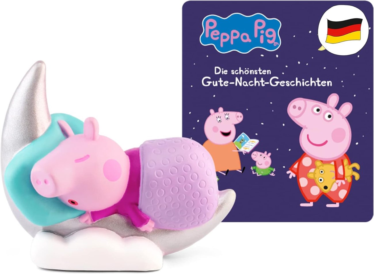 tonies Hörfigur für Toniebox, Peppa Wutz – Gute Nacht Geschichten