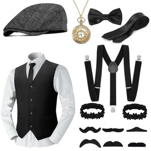 20er Jahre Herren Accessoires/ Peaky Blinders Kostüm