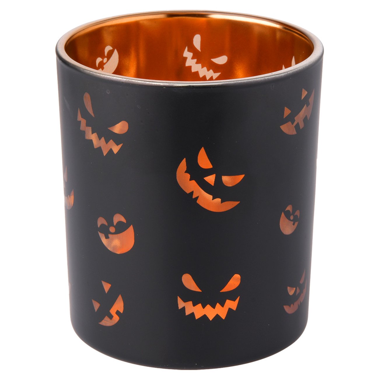 Windlicht im Halloween-Look