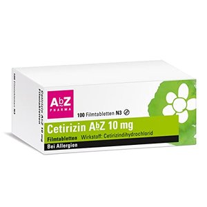 CETIRIZIN 100 Stk. Allergietabletten