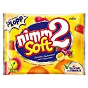 nimm2 soft (1 x 800g) / Kaubonbons mit Fruchtsaft und Vitaminen