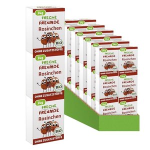 Freche Freunde Bio Rosinen, Trockenfrüchte ohne Zucker