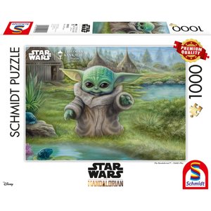 Thomas Kinkade Studios: Star Wars The Mandalorian - Grogu Das Kind, Puzzle