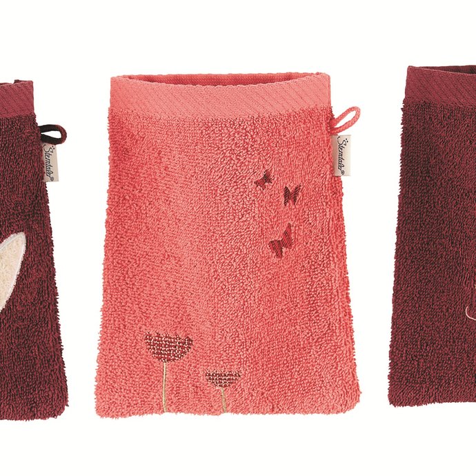 Baby Badehandschuhe Aus Baumwolle | 25x11,5cm | Weiches Reibetuch Für Sanfte Hautreinigung