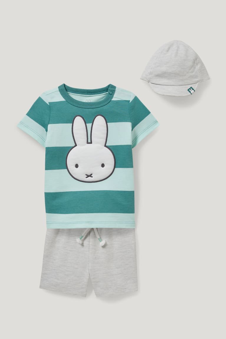 Miffy - Baby-Outfit - 3 teilig
