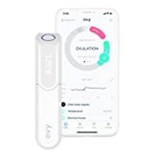 Ovy® Bluetooth Basalthermometer zur Zykluskontrolle I Eisprung-Messgerät zur Berechnung fruchtbarer 