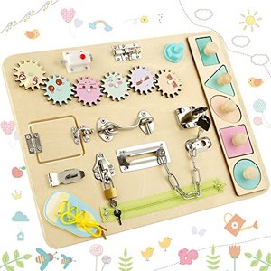 StarryTiger Montessori Busy Board