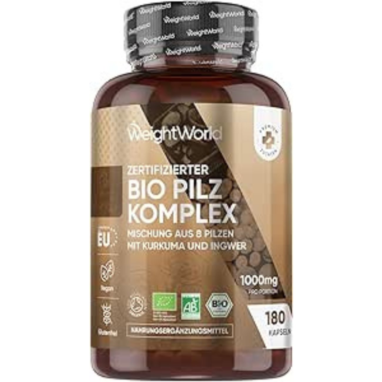 Organic Mushroom Complex, 180 Kapseln