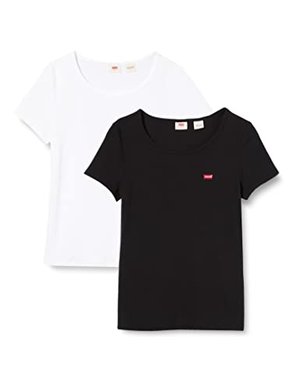 Levi's Damen 2-Pack Tee T-Shirt