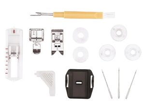 Carina Mechanische Nähmaschine »Junior«, Einsteigermodell, 6 Stichprogramme, mit Hülle