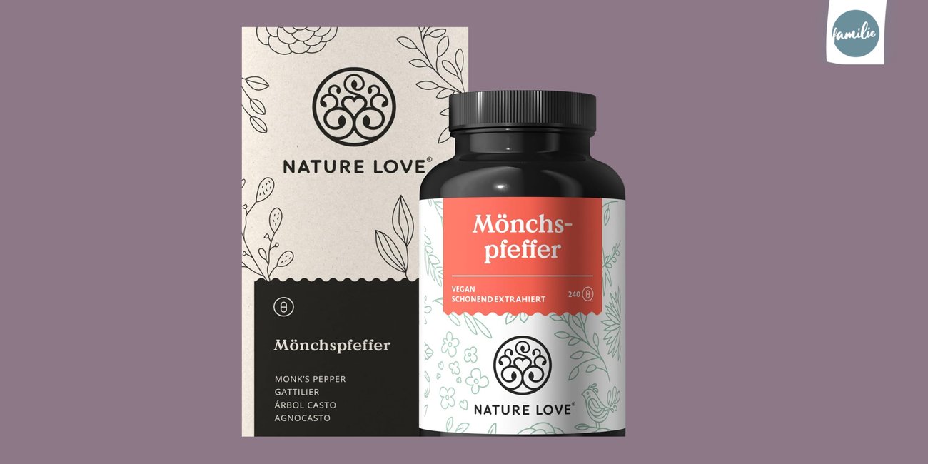 NATURE LOVE Mönchspfeffer - 4:1 Extrakt aus Original Vitex Agnus Castus - Hochdosiert mit 10mg