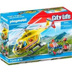 Playmobil City Life - Rettungshelikopter