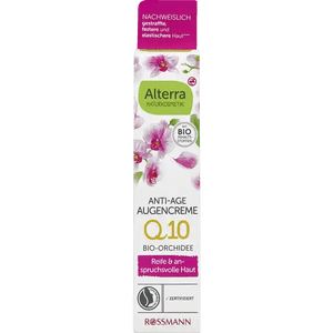 Alterra NATURKOSMETIK Anti-Age Augencreme Orchidee