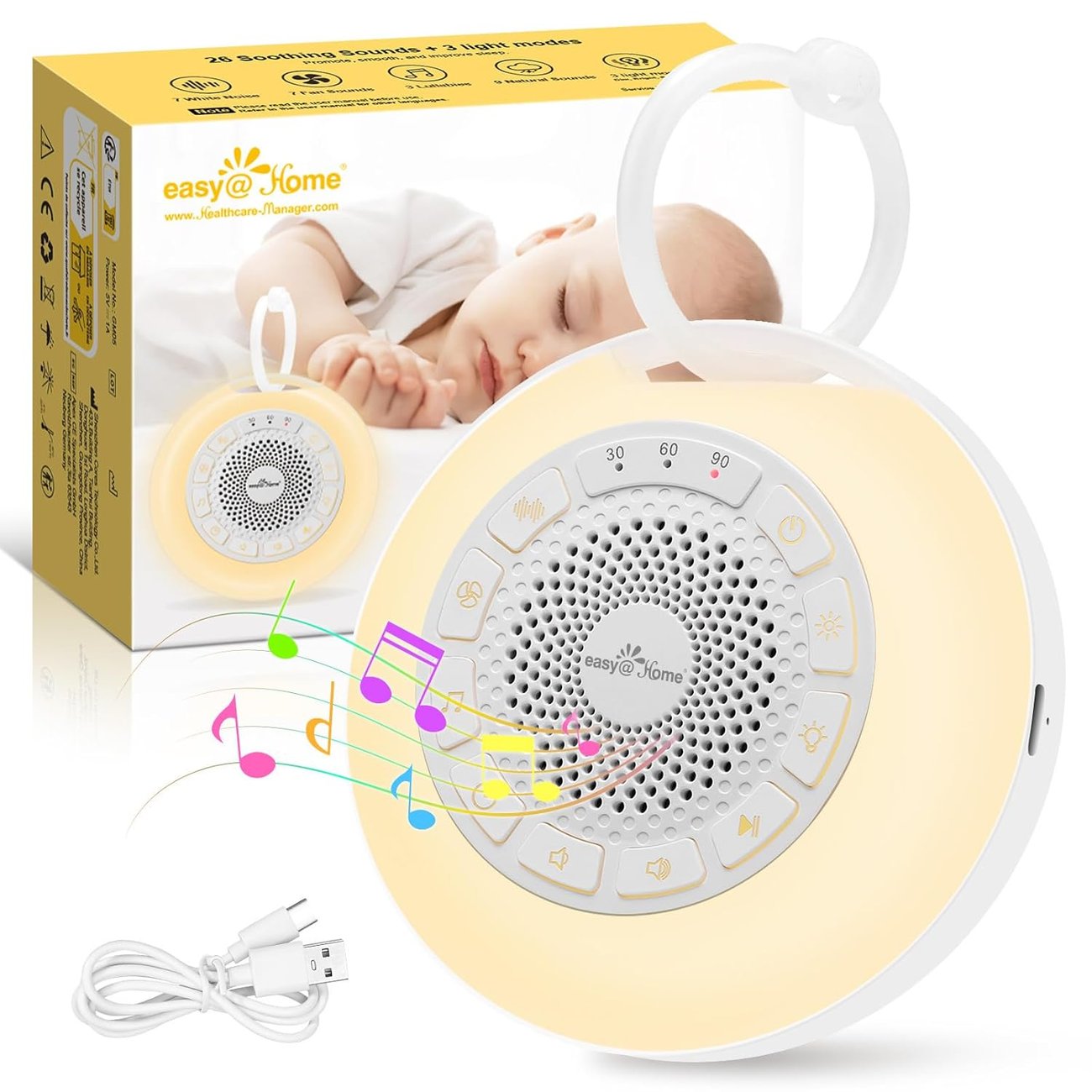 White Noise Machine mit Babyliedern