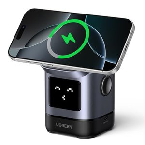 UGREEN UNO 2 in 1 Qi2 zertifizierte MagSafe Ladestation